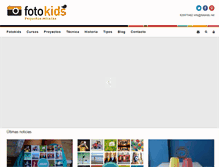 Tablet Screenshot of fotokids.net